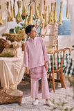The Courtyard Baju Melayu Cekak Musang - Baby Pink