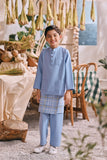The Courtyard Baju Melayu Cekak Musang - Ice Blue