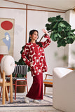 The Akari Nyaman Kurung Top - Cherries