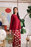 The Akari Women Simply Blouse - Maroon