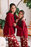 The Akari Women Simply Blouse - Maroon