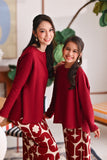 The Akari Women Simply Blouse - Maroon