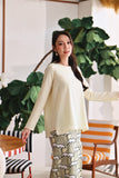 The Akari Women Simply Blouse - Baby Yellow