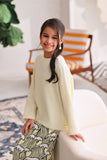 The Akari Simply Blouse - Baby Yellow