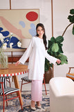 The Akari Women Nyaman Kurung Top - White