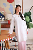 The Akari Women Nyaman Kurung Top - White