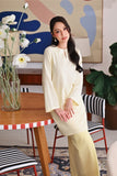 The Akari Women Nyaman Kurung Top - Baby Yellow