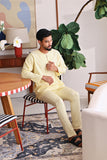 The Akari Men Kurta - Yellow Stripe