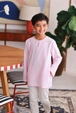 The Akari Kurta - Pink Stripe