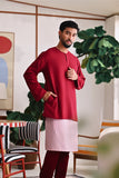 The Akari Men Kurta - Maroon