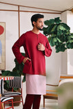 The Akari Men Kurta - Maroon