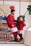 The Akari Men Kurta - Maroon