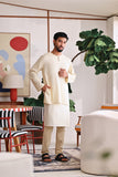 The Akari Men Kurta - Cream