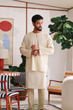 The Akari Men Kurta - Cream