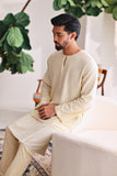 The Akari Men Kurta - Cream