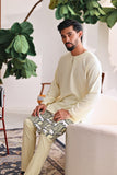 The Akari Men Kurta - Baby Yellow