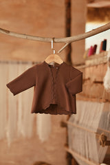 The Asal Kita Babies Embellish Kebaya Top - Milk Chocolate