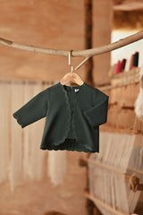 The Asal Kita Babies Embellish Kebaya Top - Emerald Green