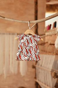 The Asal Kita Babies Kurung Raglan Top - Chant