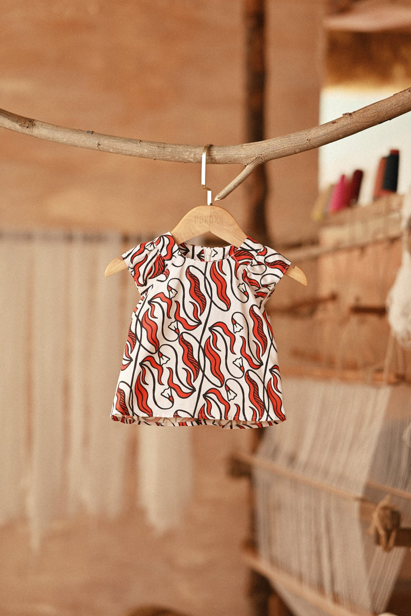 The Asal Kita Babies Kurung Raglan Top - Chant