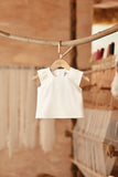 The Asal Kita Babies Kurung Raglan Top - Off White