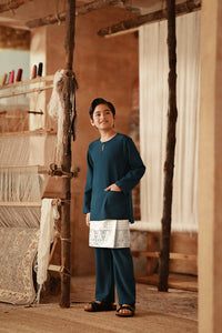 The Asal Kita Baju Melayu Teluk Belanga - Deep Teal