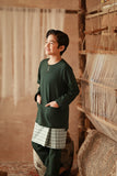 The Asal Kita Baju Melayu Teluk Belanga - Emerald Green