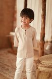 The Asal Kita 3/4 Sleeve Kurta - Wovelyn