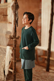 The Asal Kita Baju Melayu Teluk Belanga - Emerald Green