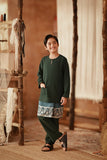 The Asal Kita Baju Melayu Teluk Belanga - Emerald Green
