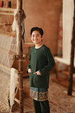 The Asal Kita Baju Melayu Teluk Belanga - Emerald Green