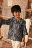 The Asal Kita 3/4 Sleeve Kurta - Grislyn