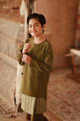 The Asal Kita Baju Melayu Teluk Belanga - Green Olive
