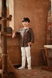 The Asal Kita 3/4 Sleeve Kurta - Dusk Wideframe