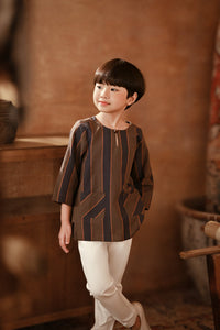 The Asal Kita 3/4 Sleeve Kurta - Dusk Wideframe