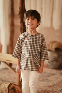 The Asal Kita 3/4 Sleeve Kurta - TimberCheck
