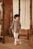 The Asal Kita 3/4 Sleeve Kurta - Tiny Bear