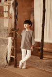 The Asal Kita 3/4 Sleeve Kurta - Tiny Bear