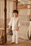The Asal Kita 3/4 Sleeve Kurta - Earthwoven