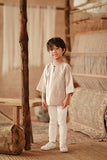 The Asal Kita 3/4 Sleeve Kurta - Earthwoven