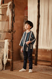 The Asal Kita 3/4 Sleeve Kurta - Oceana