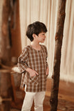 The Asal Kita 3/4 Sleeve Kurta - Moss Square