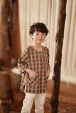 The Asal Kita 3/4 Sleeve Kurta - Moss Square