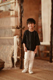 The Asal Kita 3/4 Sleeve Kurta - Bloom Line