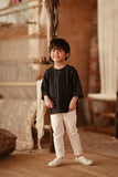 The Asal Kita 3/4 Sleeve Kurta - Bloom Line