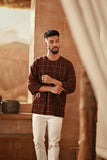The Asal Kita Men 3/4 Sleeve Kurta - Somerset
