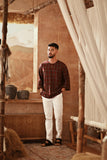 The Asal Kita Men 3/4 Sleeve Kurta - Somerset