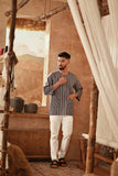 The Asal Kita Men 3/4 Sleeve Kurta - Grislyn