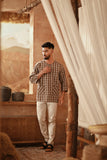 The Asal Kita Men 3/4 Sleeve Kurta - Moss Square