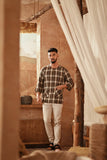 The Asal Kita Men 3/4 Sleeve Kurta - StitchBound